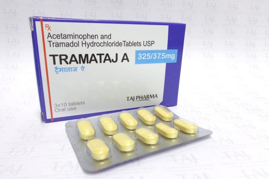 Acetaminophen and Tramadol Hydrochloride Tablets USP 325mg/37.5mg (TERMATAJ-A) Taj Pharma