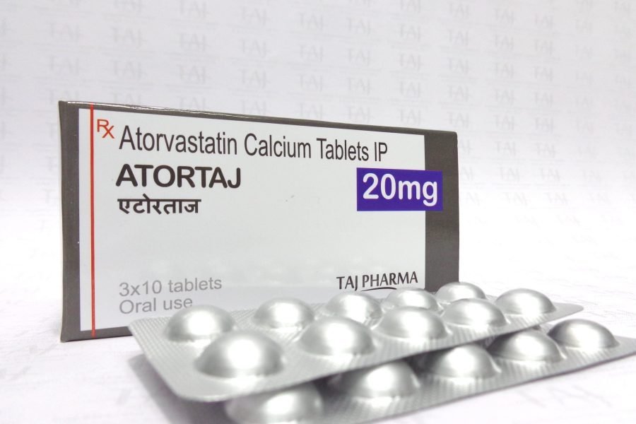 Atorvastatin Calcium Tablets IP 5mg (ATORTAJ) Taj Pharma