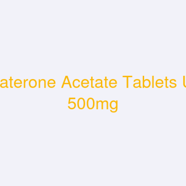 Abiraterone Acetate Tablets USP 500mg