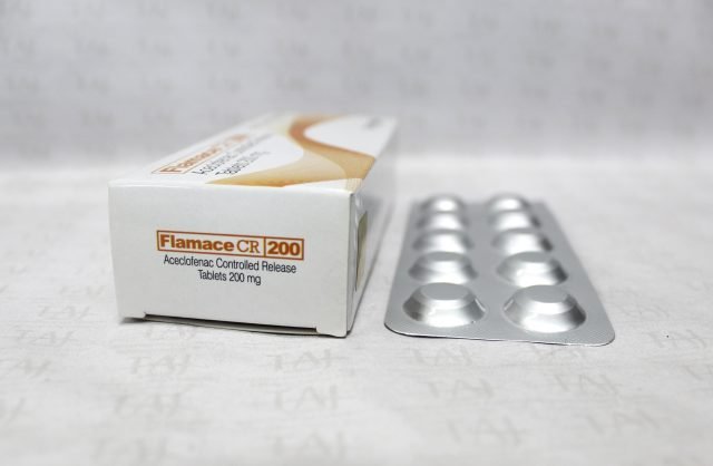 Aceclofenac 200mg Controlled Release Tablet