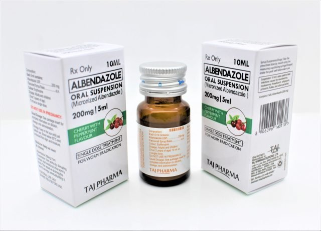 Albendazole Oral Suspension 200mg/5ml
