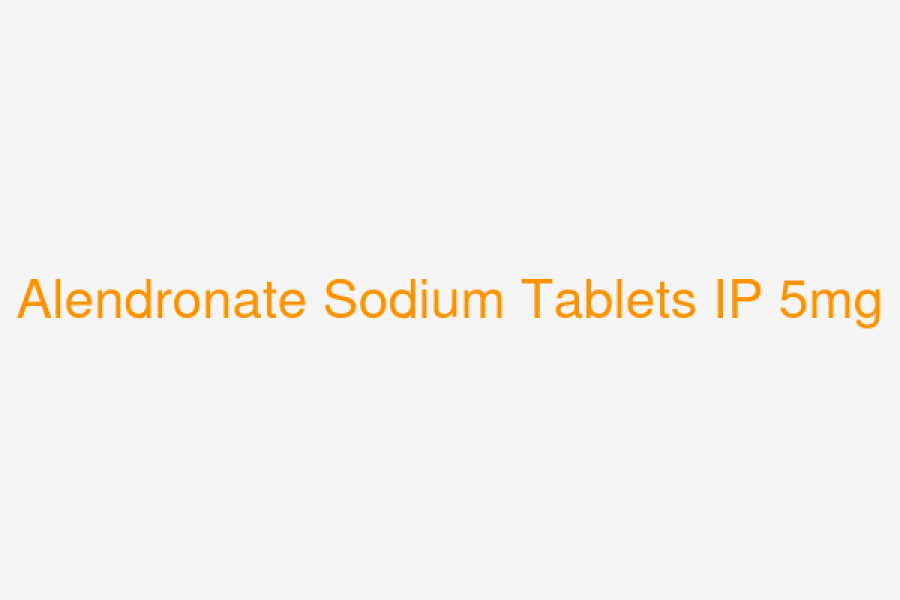 Alendronate Sodium Tablets IP 5mg