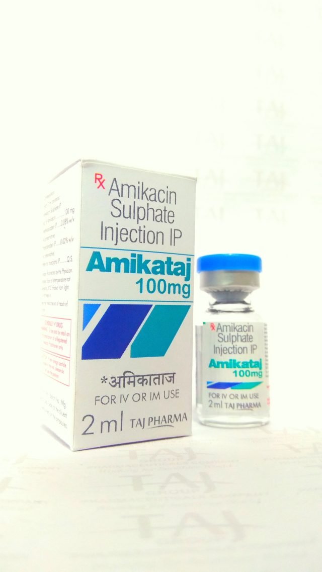 Amikacin Injection Amikataj 100mg 