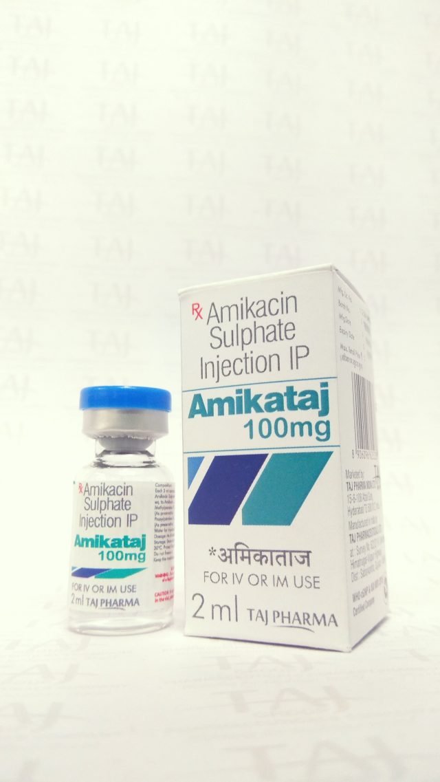 Amikacin Injection Amikataj 100mg 