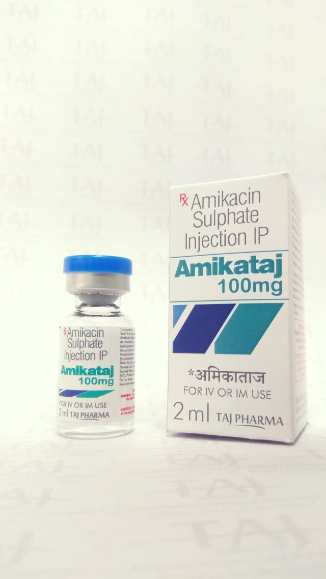Amikacin Injection Amikataj 100mg 