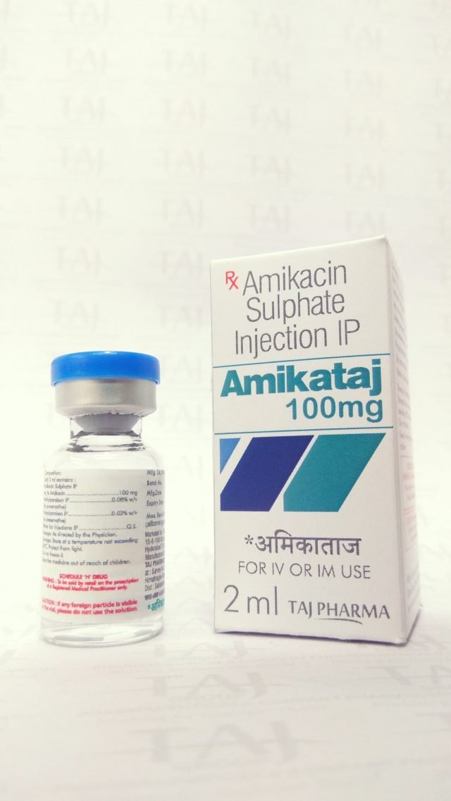 Amikacin Injection Amikataj 100mg 