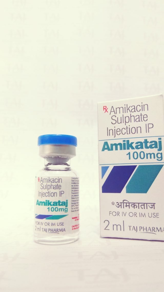 Amikacin Injection Amikataj 100mg 