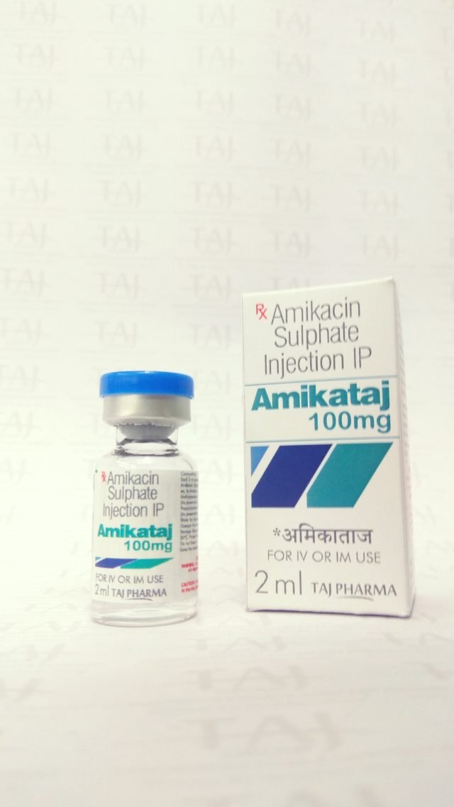 Amikacin Injection Amikataj 100mg 