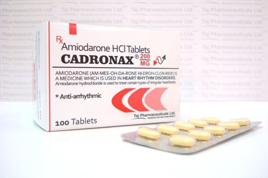 Amiodarone Tablets USP 200mg Taj Pharma