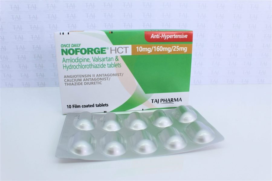 Amlodipine, Valsartan and Hydrochlorothiazide Tablets USP (10mg+160mg+25mg)