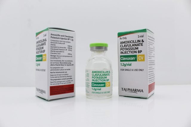Amoxicillin and Clavulanate Potassium for Injection 1.2gm (Clavuxan CV)