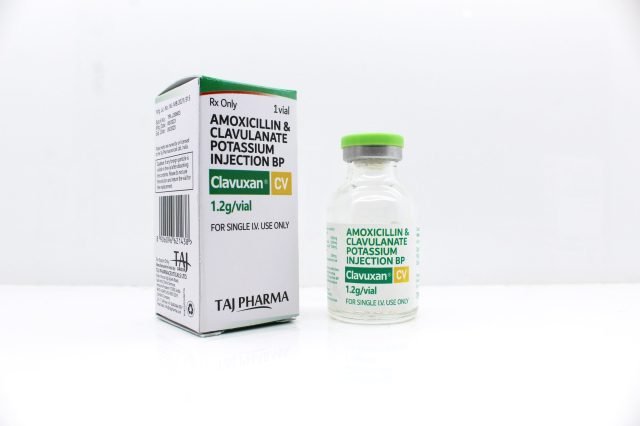 Amoxicillin and Clavulanate Potassium for Injection 1.2gm (Clavuxan CV)