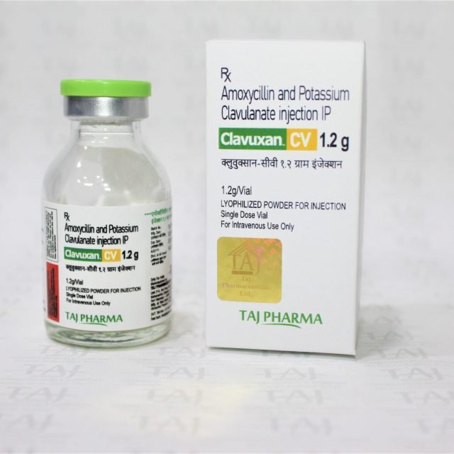 Amoxycillin and Potassium Clavulanate Injection IP 1.2g