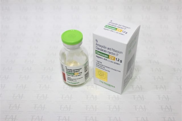 Amoxycillin and Potassium Clavulanate Injection IP 1.2g