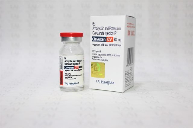 Amoxycillin and Potassium Clavulanate Injection IP 300mg 