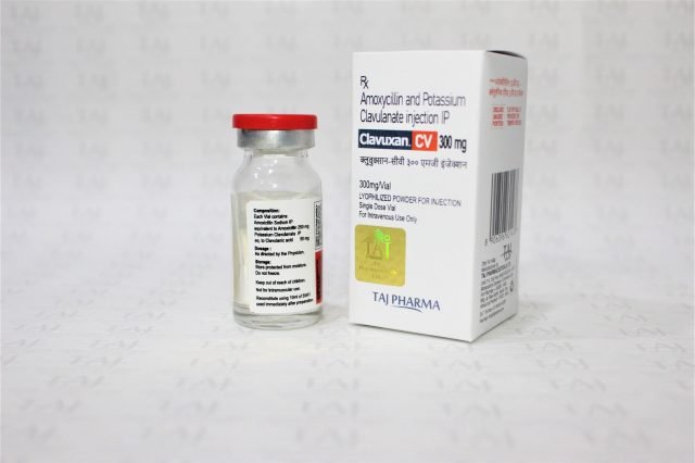 Amoxycillin and Potassium Clavulanate Injection IP 300mg 