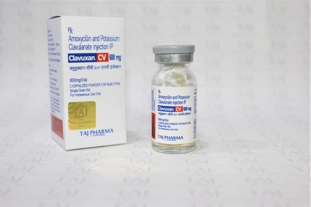 Amoxycillin and Potassium Clavulanate Injection IP 600mg