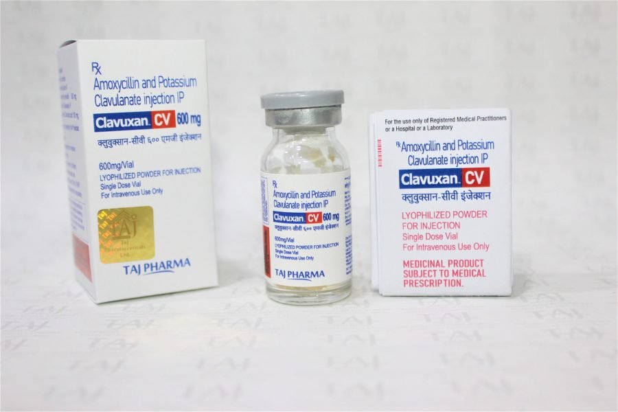 Amoxycillin and Potassium Clavulanate Injection IP 600mg (Clavuxan CV)