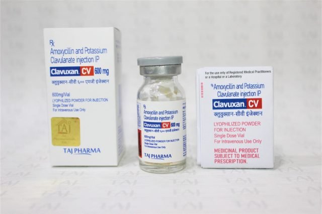 Amoxycillin and Potassium Clavulanate Injection IP 600mg