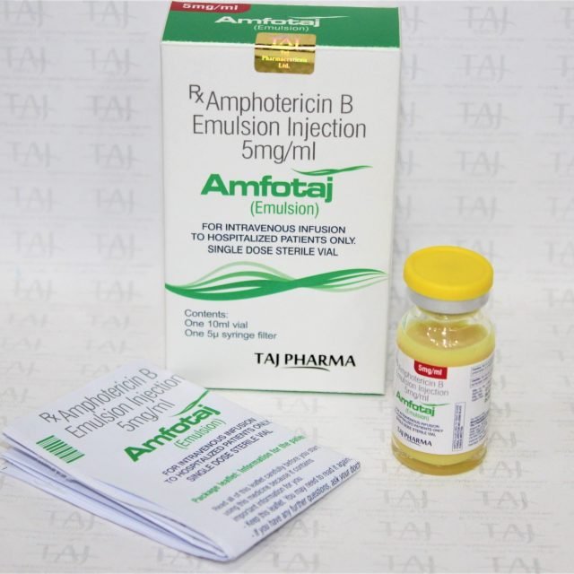 Amphotericin B Emulsion Injection 50mg/10ml (Amfotaj)