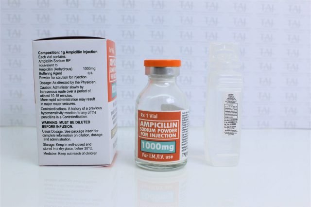 Ampicillin Sodium Powder for Injection 1000 mg