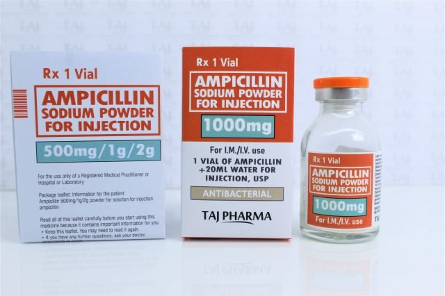 Ampicillin Sodium Powder for Injection 1000 mg
