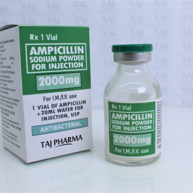 Ampicillin Sodium Powder for Injection 2000 mg