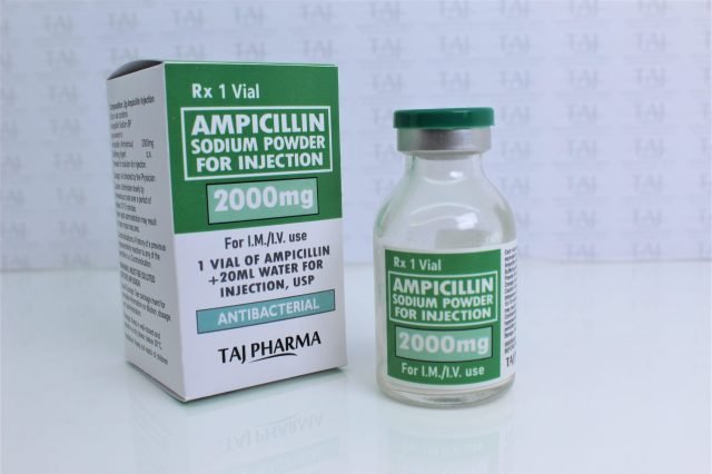 Ampicillin Sodium Powder for Injection 2000 mg