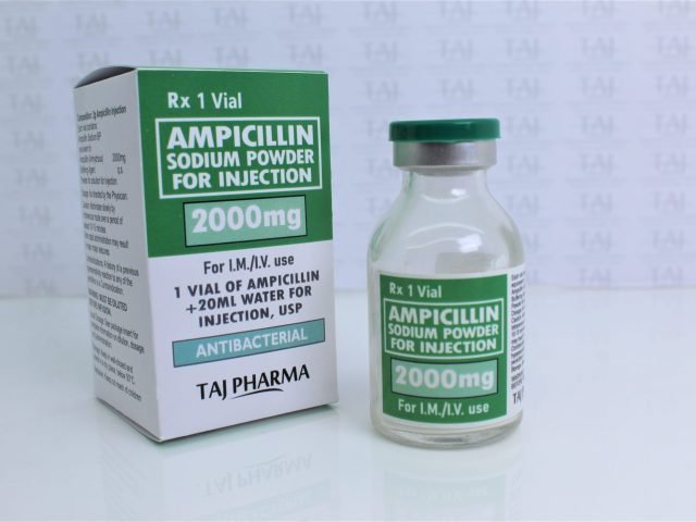 Ampicillin Sodium Powder for Injection 2000 mg