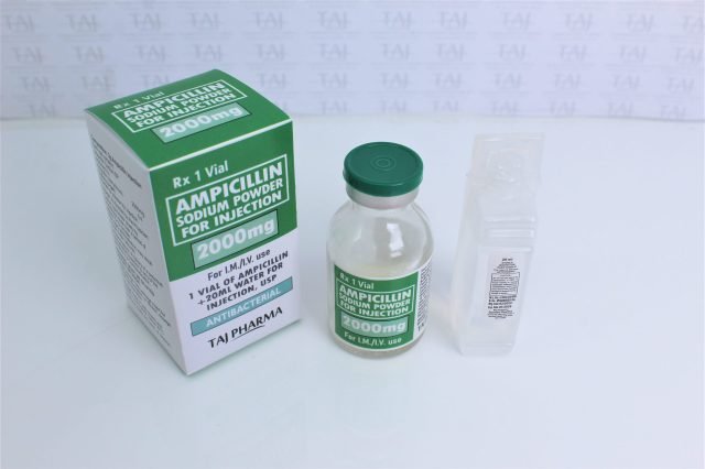 Ampicillin Sodium Powder for Injection 2000 mg