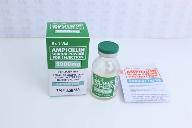 Ampicillin Sodium Powder for Injection 2000 mg