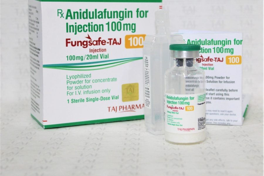 Anidulafungin for Injection 100mg Taj Pharma