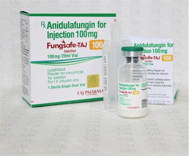 Anidulafungin for Injection 100mg Taj Pharma
