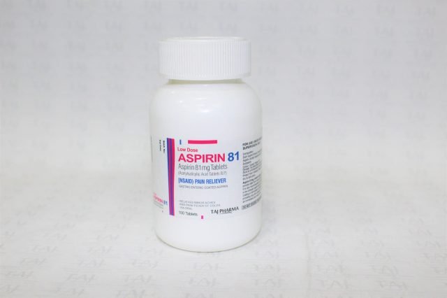 Aspirin Tablets Enteric Coated 81mg