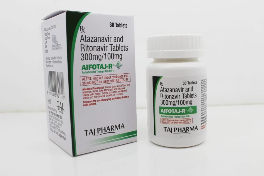 Atazanavir 300mg and Ritonavir 100mg Tablets Manufacturers India, Suppliers