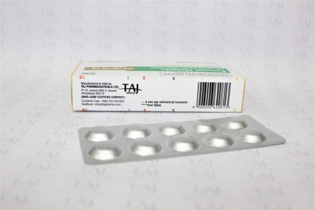 Atovaquone and Proguanil Hydrochloride Tablet 250mg+100mg