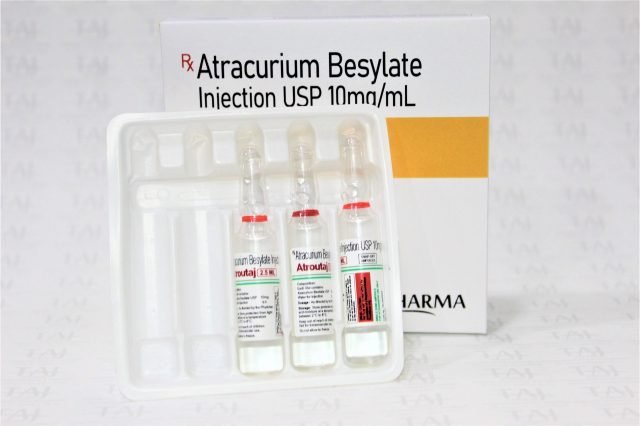 Atracurium Besylate Injection USP 50mg/5ml
