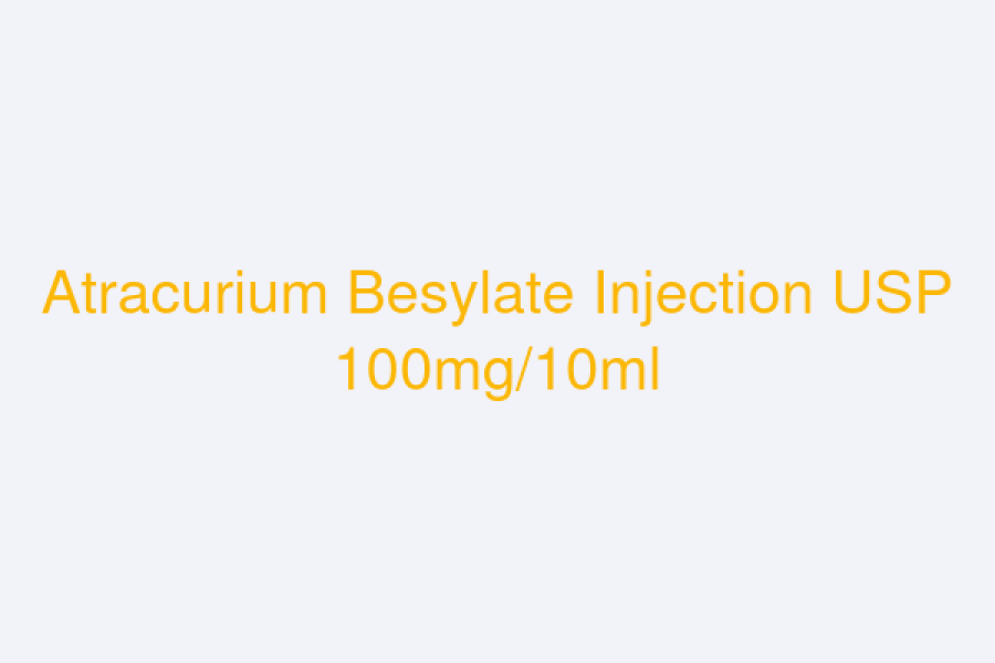 Atracurium Besylate Injection USP 100mg/10ml