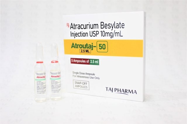 Atracurium Besylate Injection USP 50mg/5ml