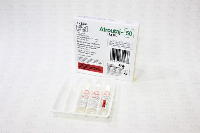 Atracurium Besylate Injection USP 50mg/5ml