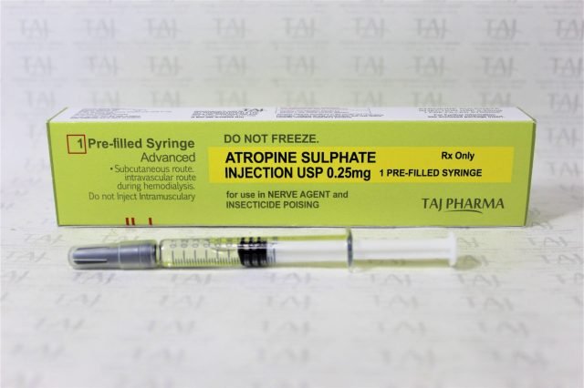 Atropine Sulphate Injection USP 0.25mg