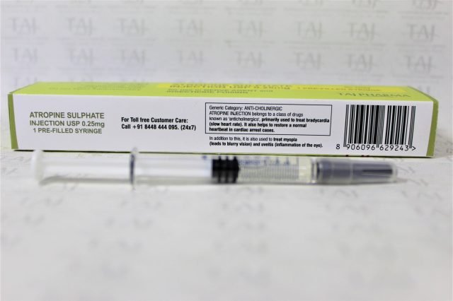 Atropine Sulphate Injection USP 0.25mg