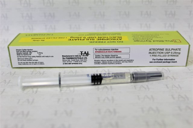 Atropine Sulphate Injection USP 0.25mg