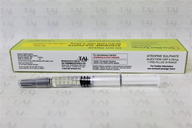 Atropine Sulphate Injection USP 0.25mg
