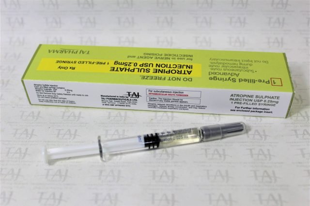 Atropine Sulphate Injection USP 0.25mg