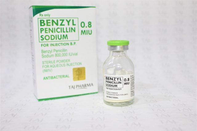 BenzylPenicillin Injection BP 0.8 MIU (8,00,000 IU)