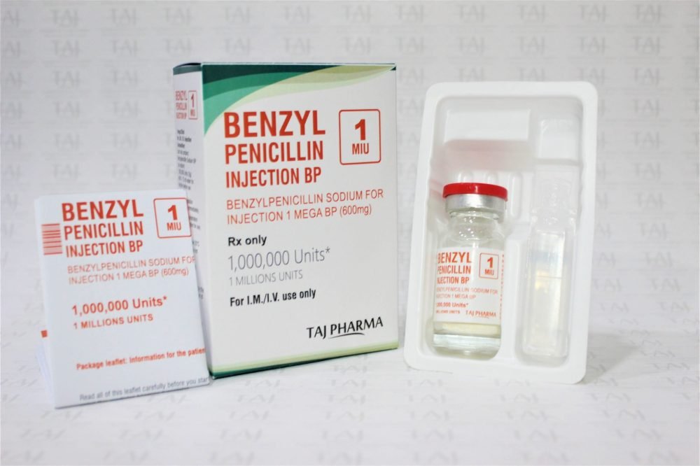 BenzylPenicillin Injection BP 1 MIU Manufacturer & Supplier
