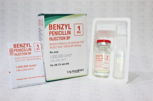 BenzylPenicillin Injection BP 1 MIU 
