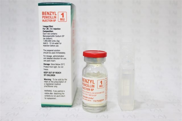 BenzylPenicillin Injection BP 1 MIU 