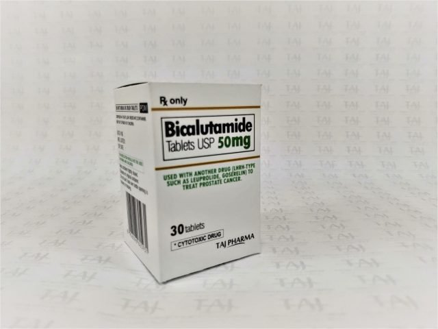    Bicalutamide Tablets USP 50mg Taj Pharma Mumbai India